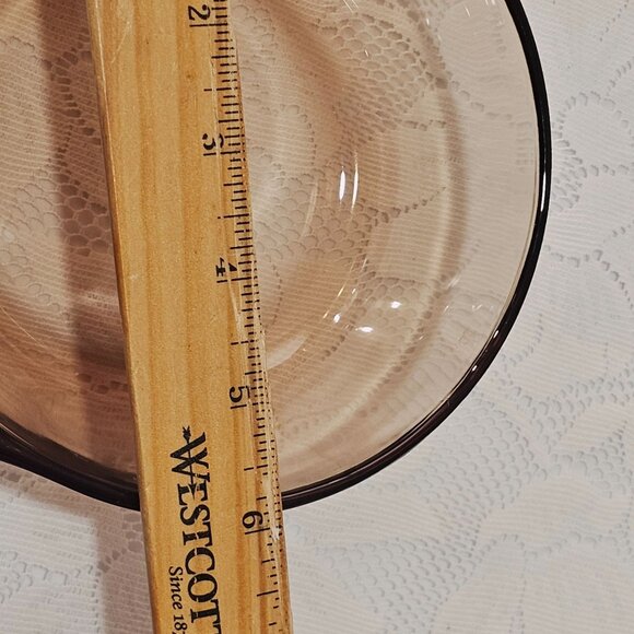 Pyrex Visions Amber Sauce Pan 6" CorningWare France kitchen .5 qt glassware - Picture 6 of 8